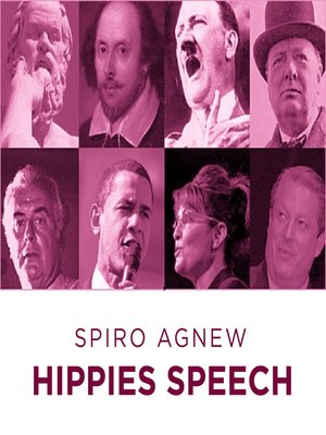 cover image of Spiro Agnew: Hippies Speech
